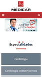 Mobile Screenshot of clinicamedicar.com.br